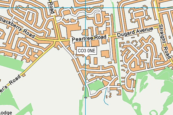 CO3 0NE map - OS VectorMap District (Ordnance Survey) CO3 0NE map - OS VectorMap District (Ordnance Survey)