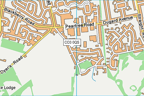 CO3 0QS map - OS VectorMap District (Ordnance Survey) CO3 0QS map - OS VectorMap District (Ordnance Survey)