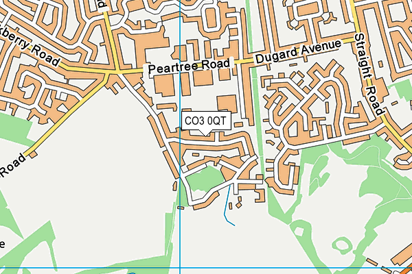 CO3 0QT map - OS VectorMap District (Ordnance Survey) CO3 0QT map - OS VectorMap District (Ordnance Survey)