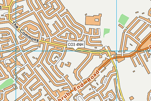 CO3 4NH map - OS VectorMap District (Ordnance Survey) CO3 4NH map - OS VectorMap District (Ordnance Survey)
