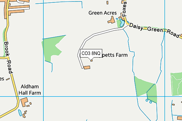 CO3 8NQ map - OS VectorMap District (Ordnance Survey) CO3 8NQ map - OS VectorMap District (Ordnance Survey)