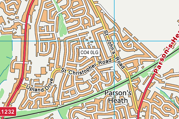CO4 0LG map - OS VectorMap District (Ordnance Survey) CO4 0LG map - OS VectorMap District (Ordnance Survey)