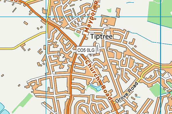 CO5 0LG map - OS VectorMap District (Ordnance Survey) CO5 0LG map - OS VectorMap District (Ordnance Survey)