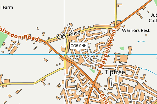 CO5 0NH map - OS VectorMap District (Ordnance Survey) CO5 0NH map - OS VectorMap District (Ordnance Survey)