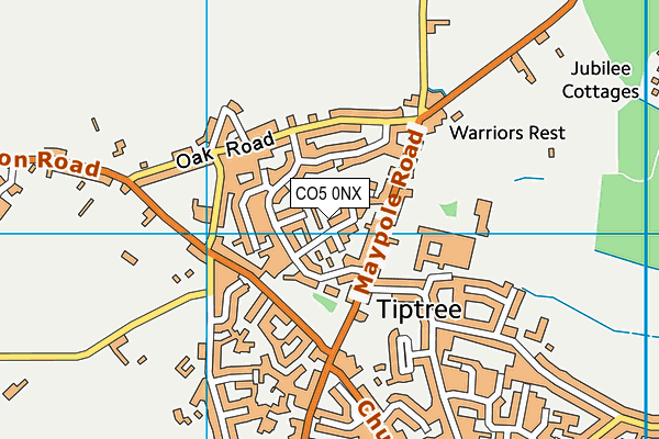 CO5 0NX map - OS VectorMap District (Ordnance Survey) CO5 0NX map - OS VectorMap District (Ordnance Survey)