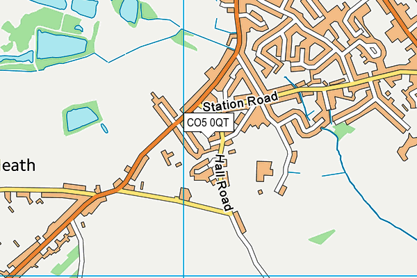 CO5 0QT map - OS VectorMap District (Ordnance Survey) CO5 0QT map - OS VectorMap District (Ordnance Survey)