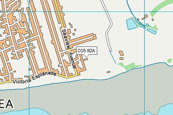 CO5 8DA map - OS VectorMap District (Ordnance Survey) CO5 8DA map - OS VectorMap District (Ordnance Survey)