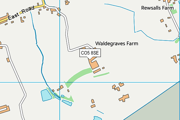 CO5 8SE map - OS VectorMap District (Ordnance Survey) CO5 8SE map - OS VectorMap District (Ordnance Survey)