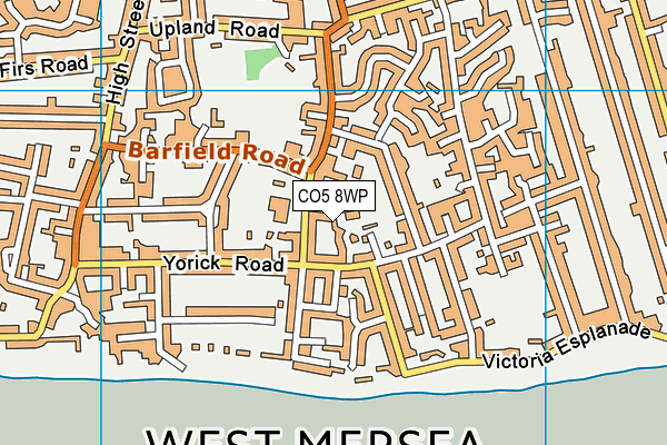 CO5 8WP map - OS VectorMap District (Ordnance Survey) CO5 8WP map - OS VectorMap District (Ordnance Survey)