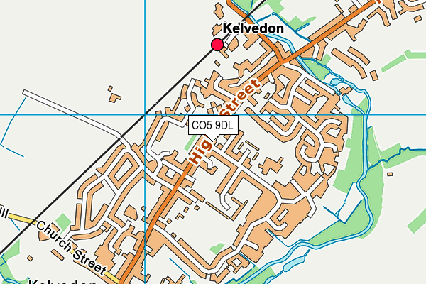 CO5 9DL map - OS VectorMap District (Ordnance Survey) CO5 9DL map - OS VectorMap District (Ordnance Survey)