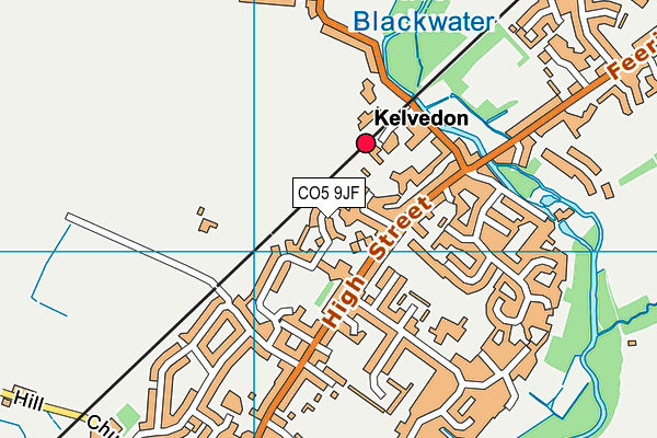 CO5 9JF map - OS VectorMap District (Ordnance Survey) CO5 9JF map - OS VectorMap District (Ordnance Survey)