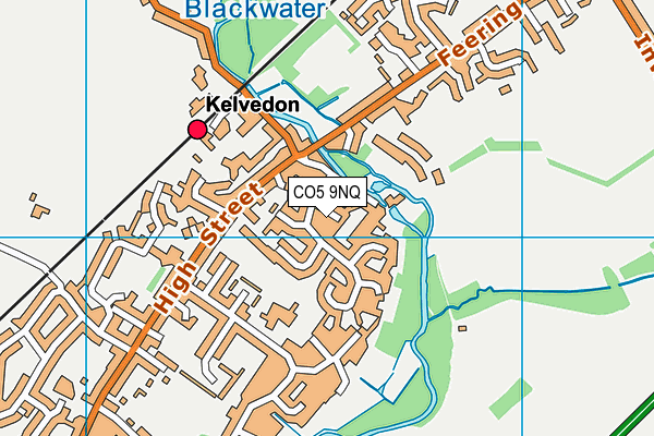 CO5 9NQ map - OS VectorMap District (Ordnance Survey) CO5 9NQ map - OS VectorMap District (Ordnance Survey)