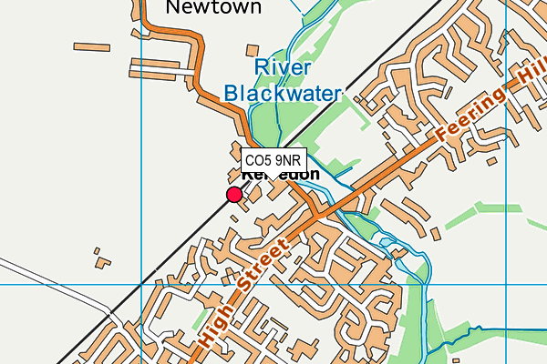 CO5 9NR map - OS VectorMap District (Ordnance Survey) CO5 9NR map - OS VectorMap District (Ordnance Survey)