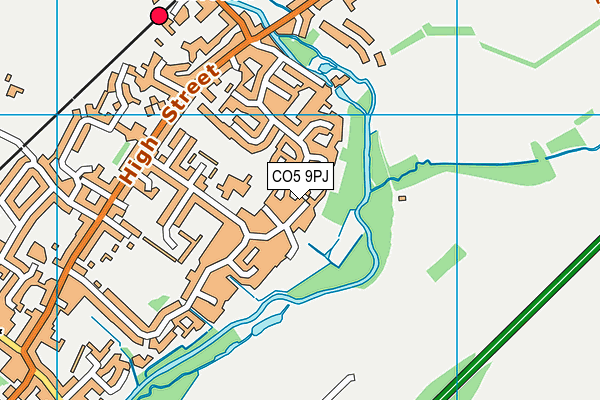 CO5 9PJ map - OS VectorMap District (Ordnance Survey) CO5 9PJ map - OS VectorMap District (Ordnance Survey)
