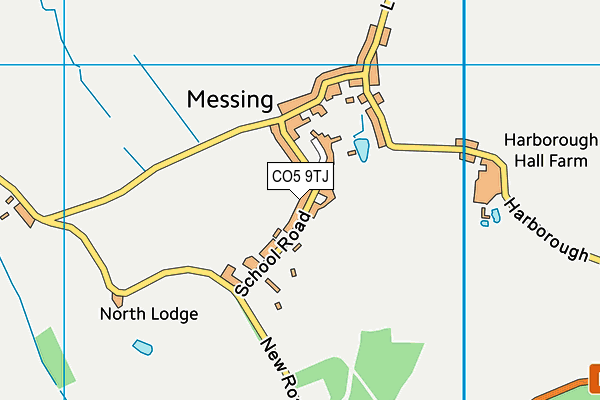 CO5 9TJ map - OS VectorMap District (Ordnance Survey) CO5 9TJ map - OS VectorMap District (Ordnance Survey)