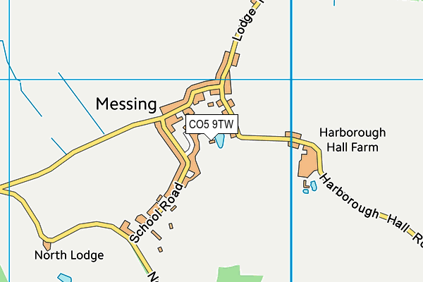 CO5 9TW map - OS VectorMap District (Ordnance Survey) CO5 9TW map - OS VectorMap District (Ordnance Survey)