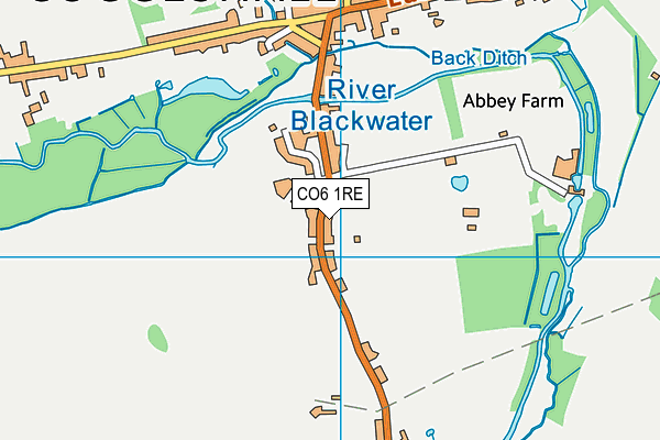 CO6 1RE map - OS VectorMap District (Ordnance Survey) CO6 1RE map - OS VectorMap District (Ordnance Survey)