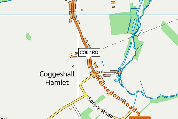 CO6 1RQ map - OS VectorMap District (Ordnance Survey) CO6 1RQ map - OS VectorMap District (Ordnance Survey)