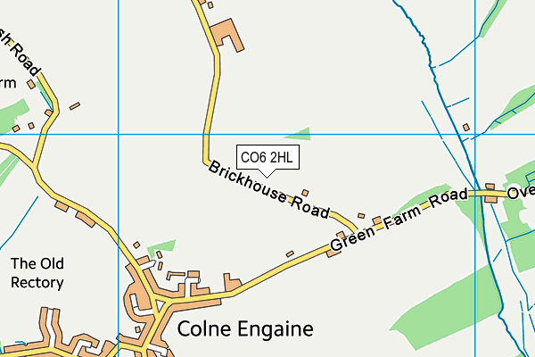 CO6 2HL map - OS VectorMap District (Ordnance Survey) CO6 2HL map - OS VectorMap District (Ordnance Survey)