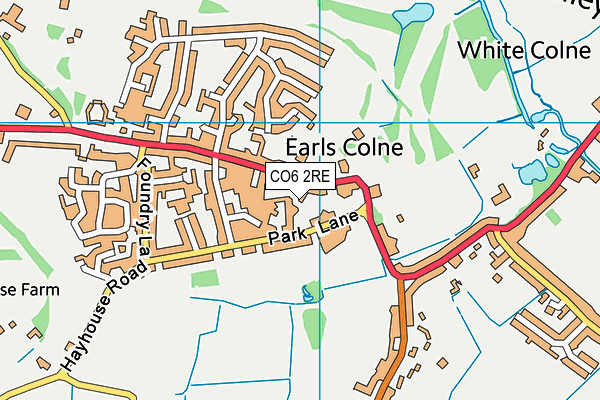 CO6 2RE map - OS VectorMap District (Ordnance Survey) CO6 2RE map - OS VectorMap District (Ordnance Survey)
