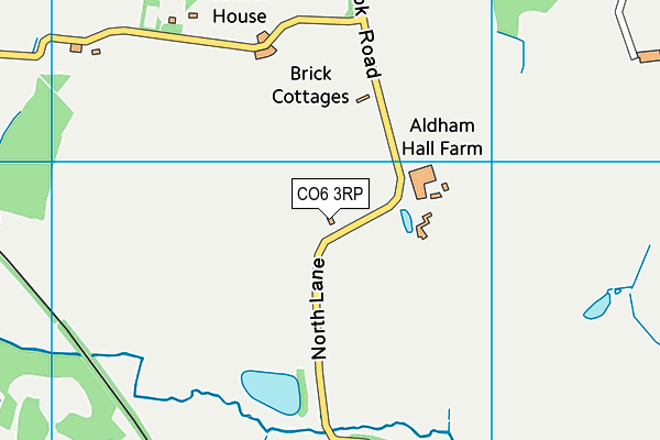 CO6 3RP map - OS VectorMap District (Ordnance Survey) CO6 3RP map - OS VectorMap District (Ordnance Survey)