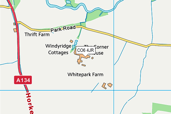 CO6 4JR map - OS VectorMap District (Ordnance Survey) CO6 4JR map - OS VectorMap District (Ordnance Survey)