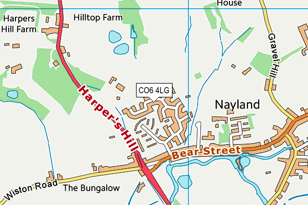 CO6 4LG map - OS VectorMap District (Ordnance Survey) CO6 4LG map - OS VectorMap District (Ordnance Survey)