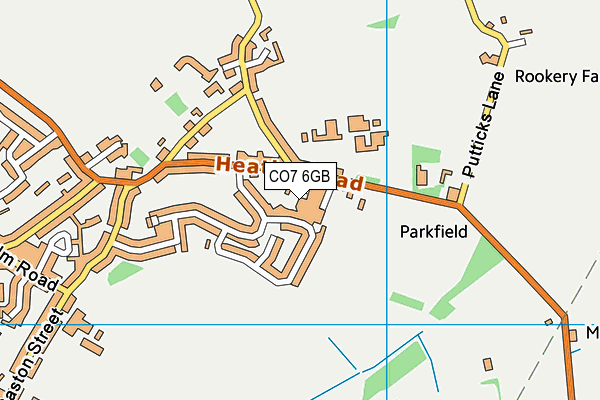 CO7 6GB map - OS VectorMap District (Ordnance Survey) CO7 6GB map - OS VectorMap District (Ordnance Survey)