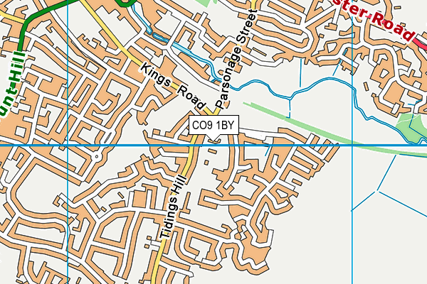 CO9 1BY map - OS VectorMap District (Ordnance Survey) CO9 1BY map - OS VectorMap District (Ordnance Survey)