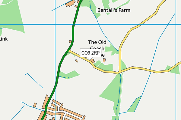 CO9 2RP map - OS VectorMap District (Ordnance Survey) CO9 2RP map - OS VectorMap District (Ordnance Survey)
