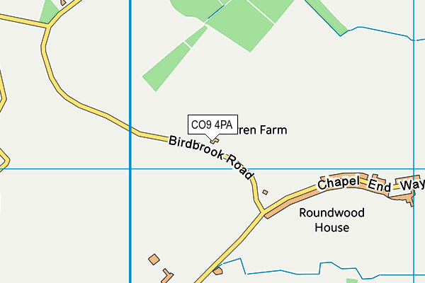 CO9 4PA map - OS VectorMap District (Ordnance Survey) CO9 4PA map - OS VectorMap District (Ordnance Survey)