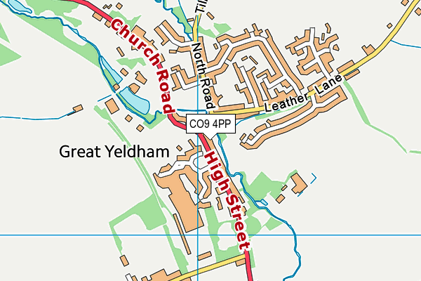CO9 4PP map - OS VectorMap District (Ordnance Survey) CO9 4PP map - OS VectorMap District (Ordnance Survey)