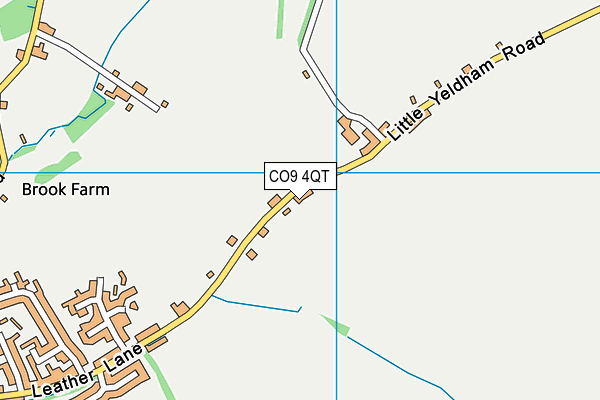 CO9 4QT map - OS VectorMap District (Ordnance Survey) CO9 4QT map - OS VectorMap District (Ordnance Survey)
