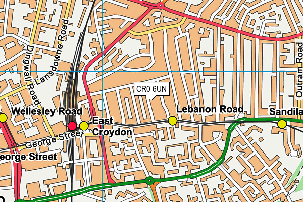 CR0 6UN map - OS VectorMap District (Ordnance Survey) CR0 6UN map - OS VectorMap District (Ordnance Survey)
