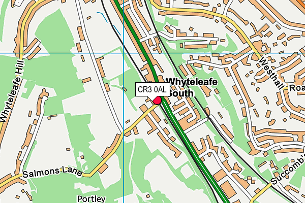CR3 0AL map - OS VectorMap District (Ordnance Survey) CR3 0AL map - OS VectorMap District (Ordnance Survey)