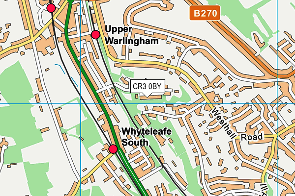 CR3 0BY map - OS VectorMap District (Ordnance Survey) CR3 0BY map - OS VectorMap District (Ordnance Survey)