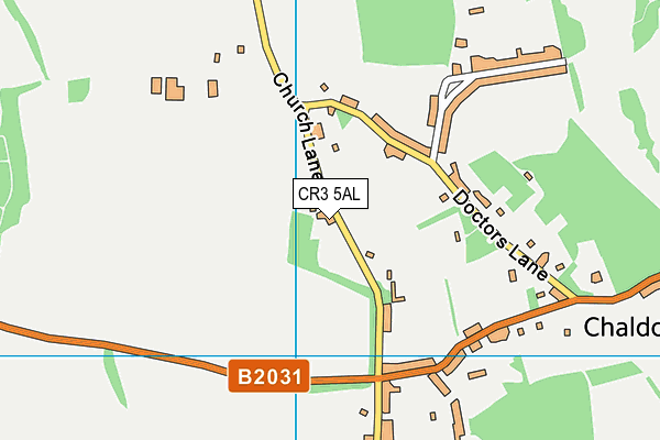CR3 5AL map - OS VectorMap District (Ordnance Survey) CR3 5AL map - OS VectorMap District (Ordnance Survey)