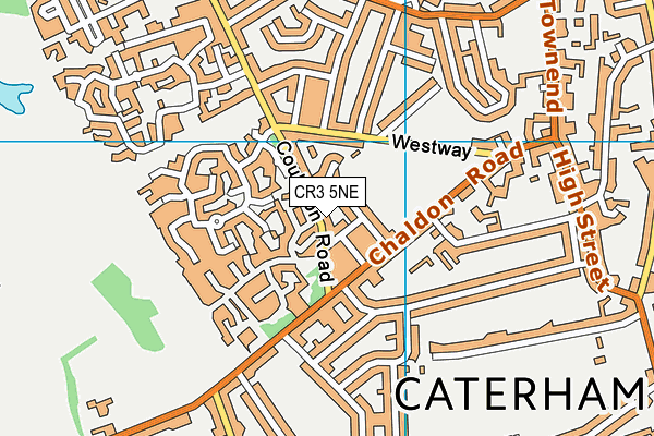 CR3 5NE map - OS VectorMap District (Ordnance Survey) CR3 5NE map - OS VectorMap District (Ordnance Survey)
