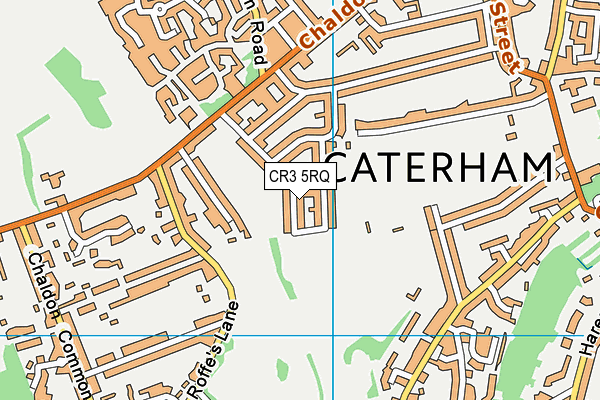 CR3 5RQ map - OS VectorMap District (Ordnance Survey) CR3 5RQ map - OS VectorMap District (Ordnance Survey)