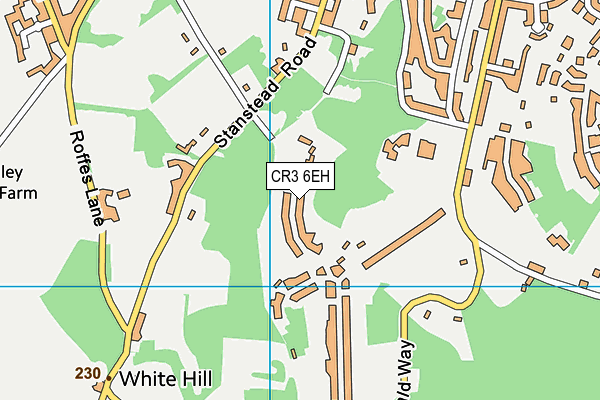 CR3 6EH map - OS VectorMap District (Ordnance Survey) CR3 6EH map - OS VectorMap District (Ordnance Survey)