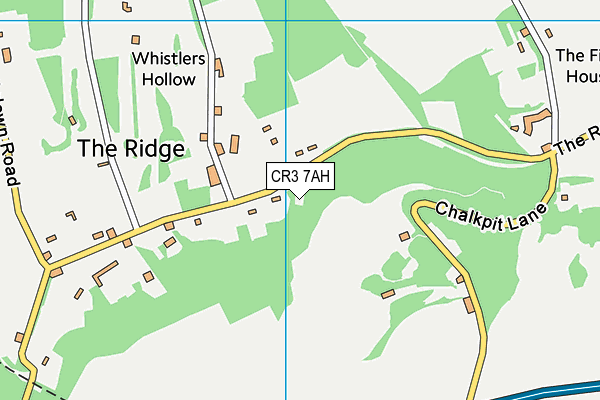CR3 7AH map - OS VectorMap District (Ordnance Survey) CR3 7AH map - OS VectorMap District (Ordnance Survey)