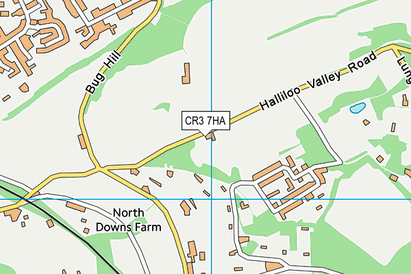 CR3 7HA map - OS VectorMap District (Ordnance Survey) CR3 7HA map - OS VectorMap District (Ordnance Survey)