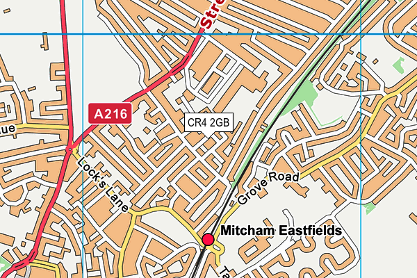 CR4 2GB map - OS VectorMap District (Ordnance Survey) CR4 2GB map - OS VectorMap District (Ordnance Survey)