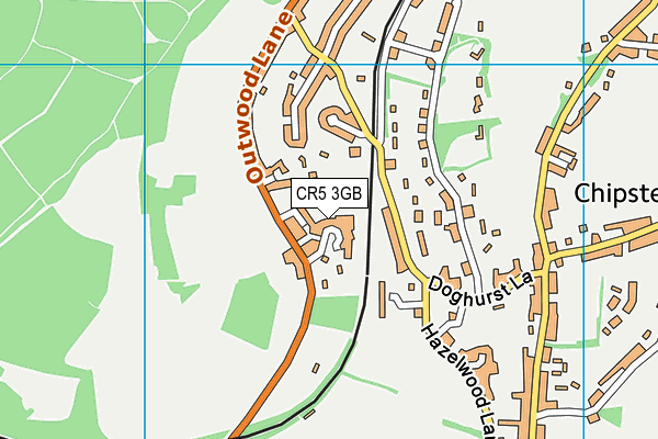 CR5 3GB map - OS VectorMap District (Ordnance Survey) CR5 3GB map - OS VectorMap District (Ordnance Survey)