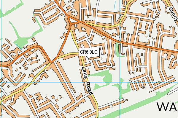 CR6 9LQ map - OS VectorMap District (Ordnance Survey) CR6 9LQ map - OS VectorMap District (Ordnance Survey)
