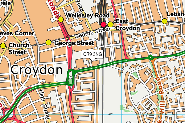 CR9 3NG map - OS VectorMap District (Ordnance Survey) CR9 3NG map - OS VectorMap District (Ordnance Survey)