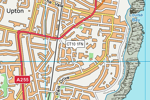 CT10 1FN map - OS VectorMap District (Ordnance Survey)