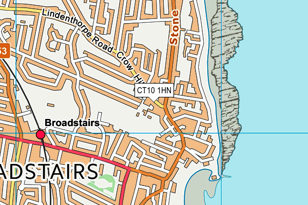 CT10 1HN map - OS VectorMap District (Ordnance Survey)