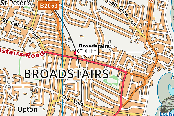 CT10 1HY map - OS VectorMap District (Ordnance Survey) CT10 1HY map - OS VectorMap District (Ordnance Survey)