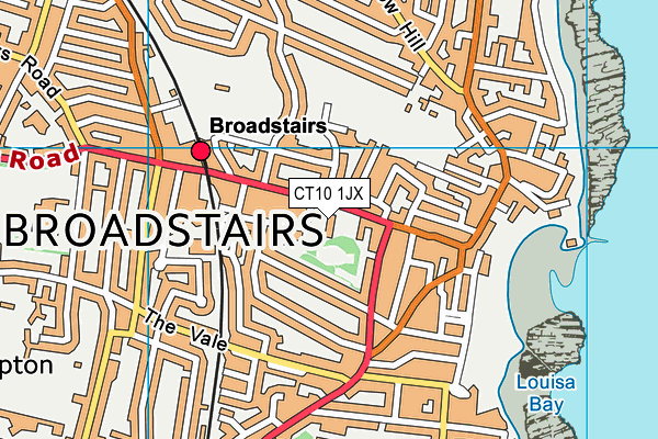CT10 1JX map - OS VectorMap District (Ordnance Survey) CT10 1JX map - OS VectorMap District (Ordnance Survey)